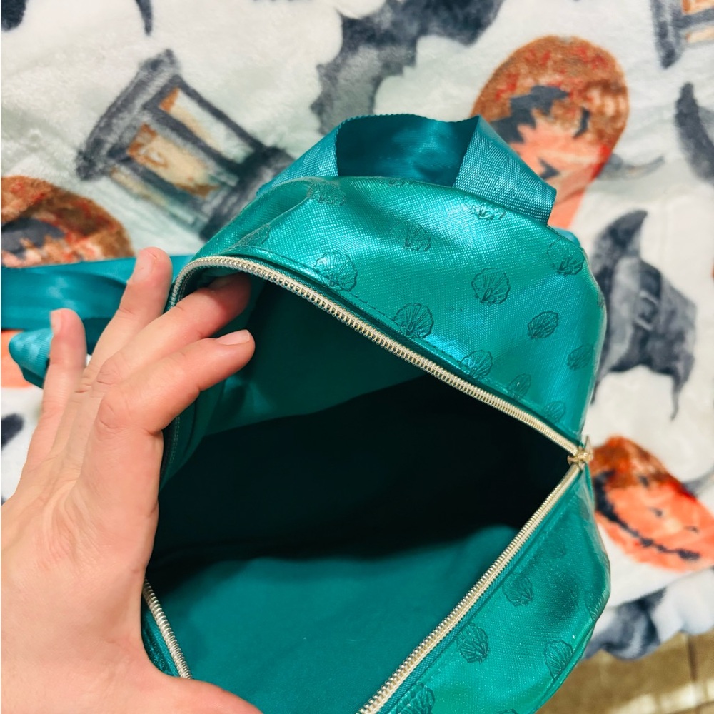 Teal Mermaid Mini Backpack - Picture 7 of 8